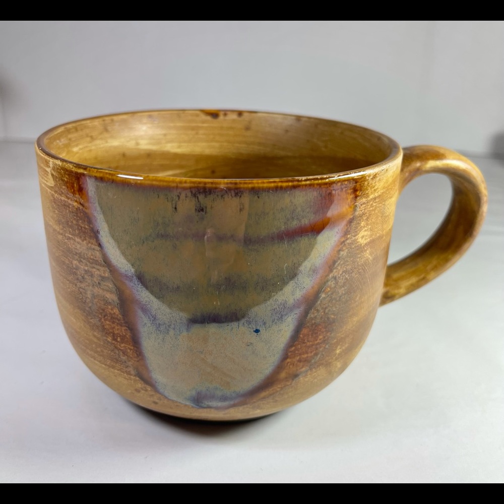 Sango Splash 4951 Drip Glaze Stoneware large cup